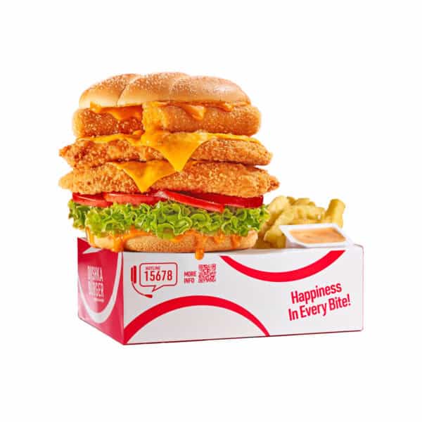 FIRE BOSS DOUBLE BOX - Dushka Burger